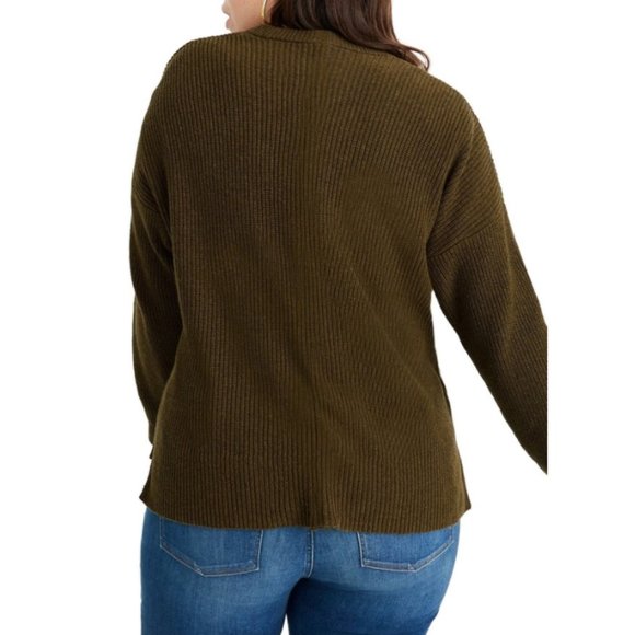 Madewell Thompson Pocket Pullover Sweater Medium - Picture 6 of 8